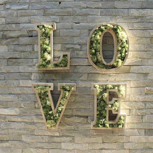 Буквы из дерева