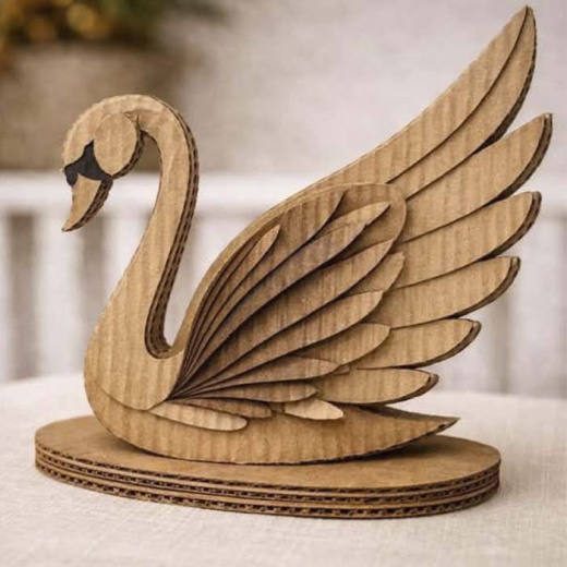 Буквы из картона